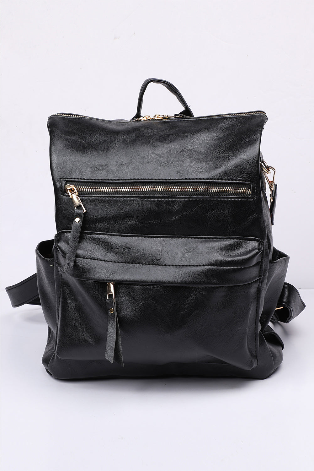 Black Casual Versatile Backpack